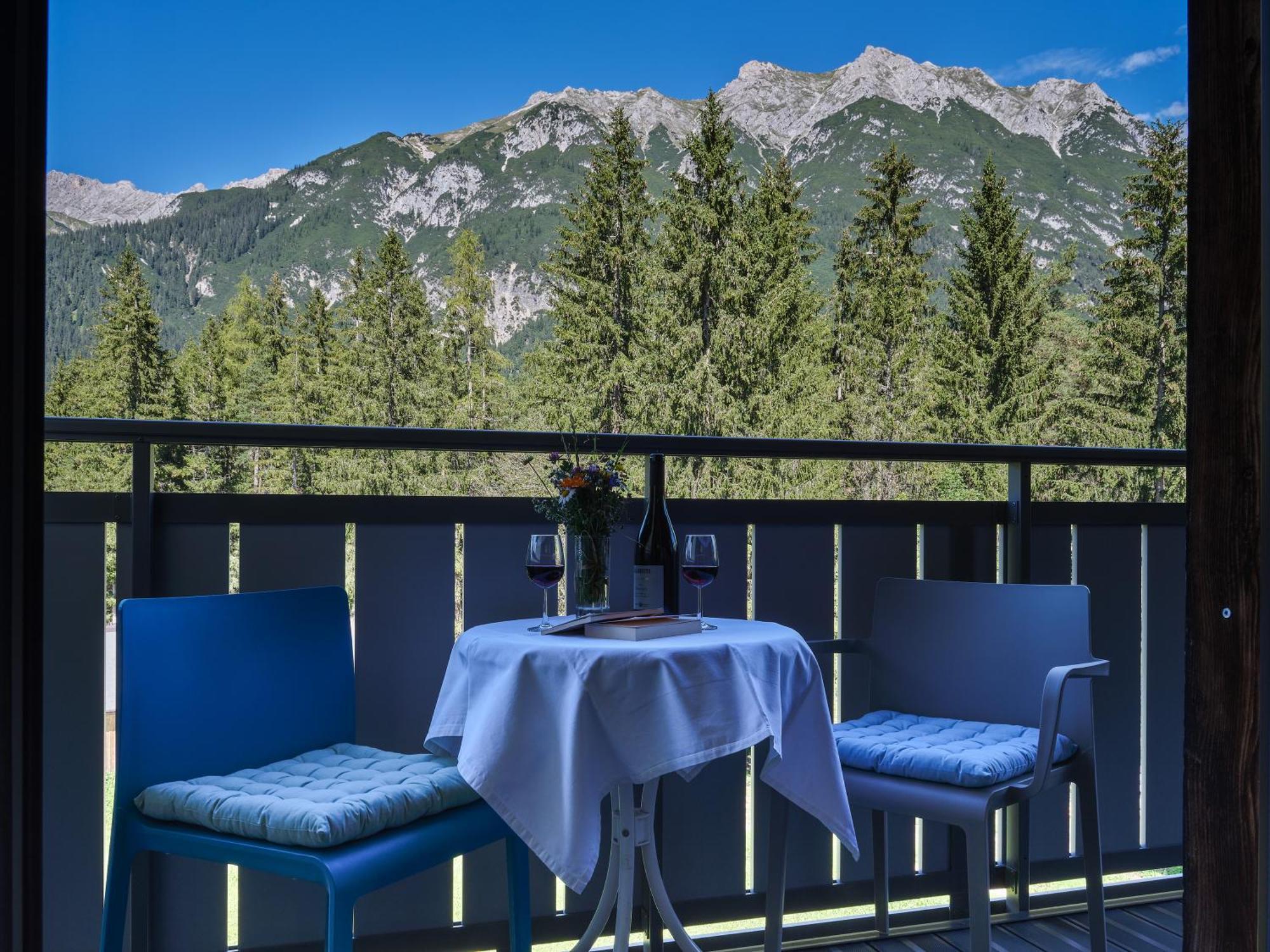 Apartmenthaus - Café - Zugspitze Leutasch Esterno foto